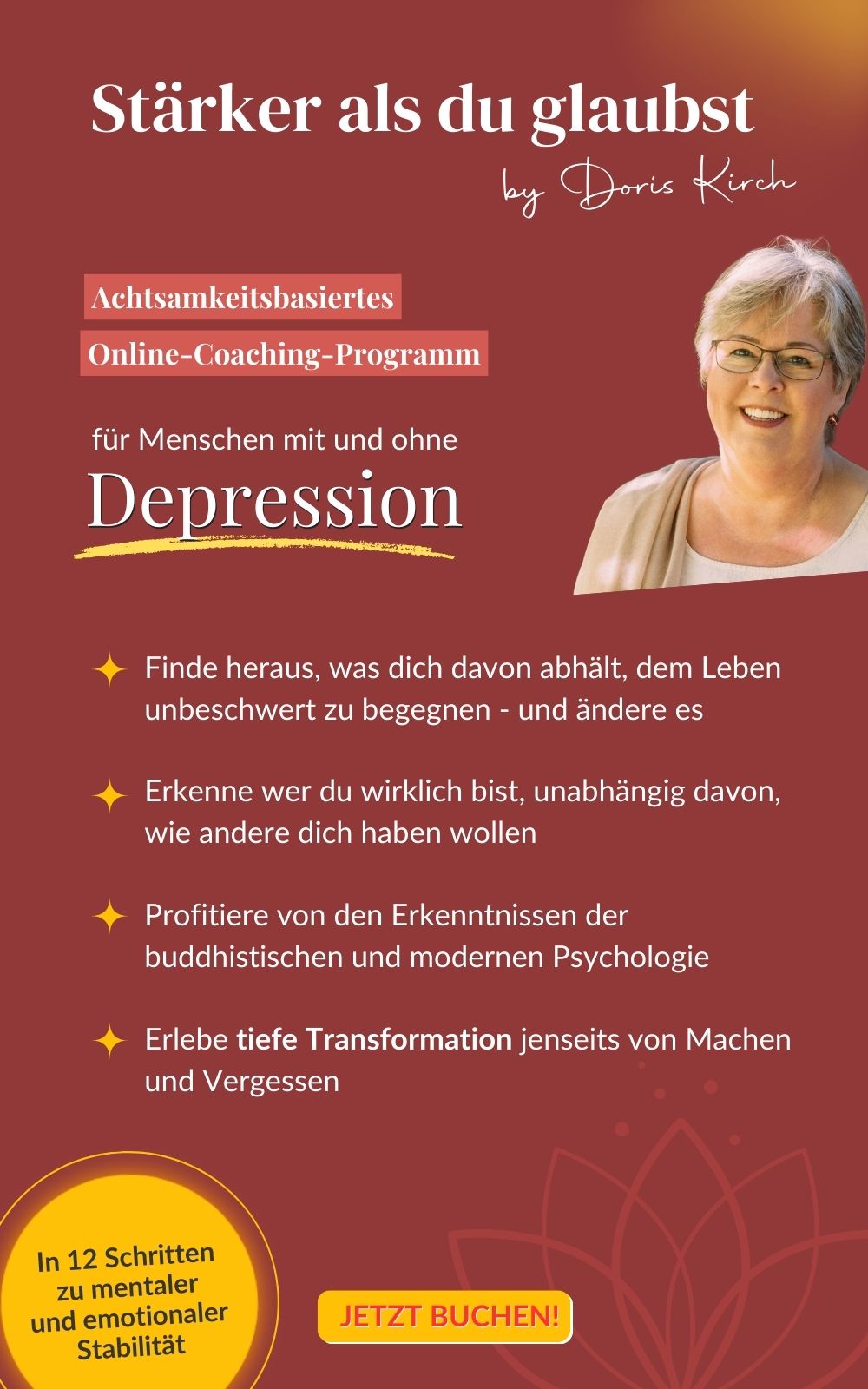 Werbung für das Programm 'Stärker als du glaubst'